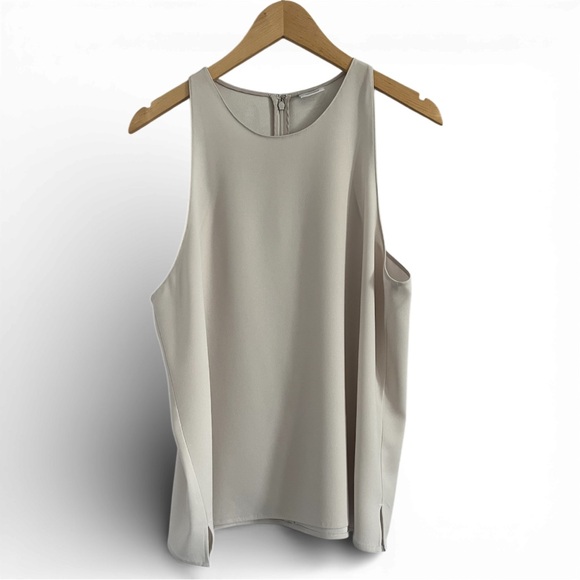 Babaton Tops - Babaton Cream Sleeveless Blouse